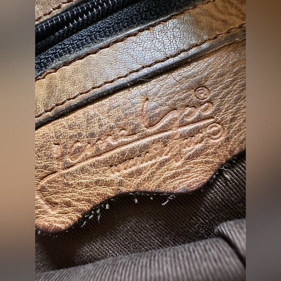 Vintage leather Jane Yoo Painted bag - Picture 5 of 12